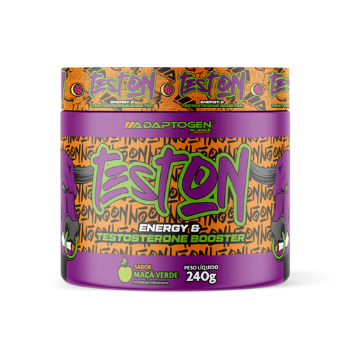Test On Energia e Testosterone Booster Maça Verde 240g
