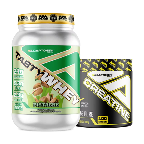 Combo Tasty Whey + Creatina Platinum 300g