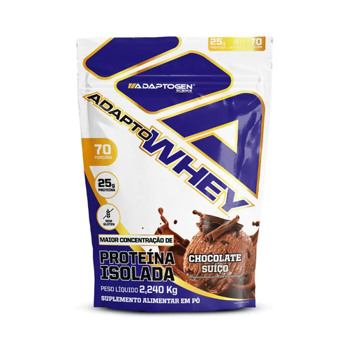 Adapto Whey Chocolate Suíço Refil 2240g