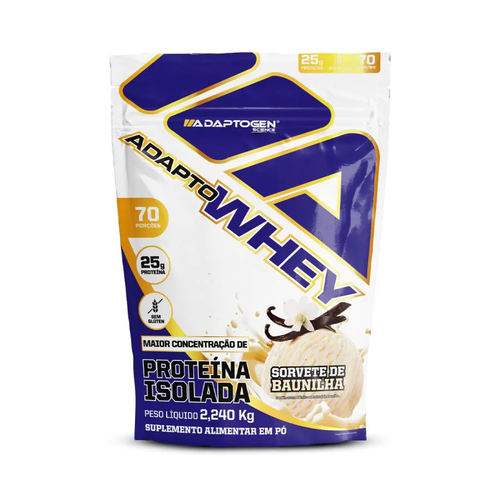 Adapto Whey Vanilla Cream Refil 2240g