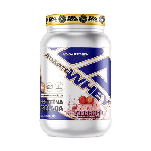 Adapto Whey 3w 900g Morango