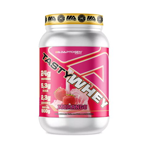 Tasty Whey 3w Gourmet 900g Morango