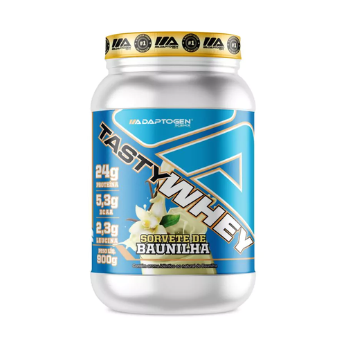 Tasty Whey 3w Gourmet 900g Baunilha