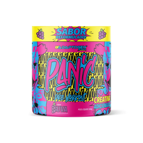Panic Pré Treino Uva 300g