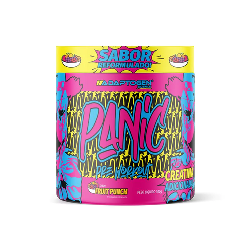Panic Pré Treino Fruit Punch 300g